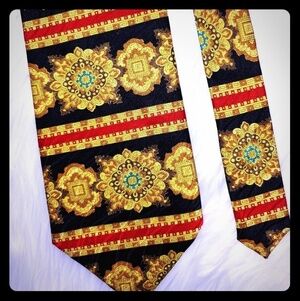 Vintage Pierre Pacha Tie Silk Italy 60+